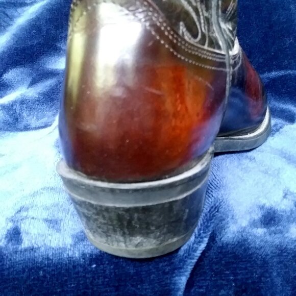 Laredo Men's Leather Western Cowboy Boots Size 11D - Picture 7 of 14